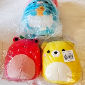 Rare squishmallow bundle, Adabelle, Belton and Squaz. BoxLunch Exclusives.